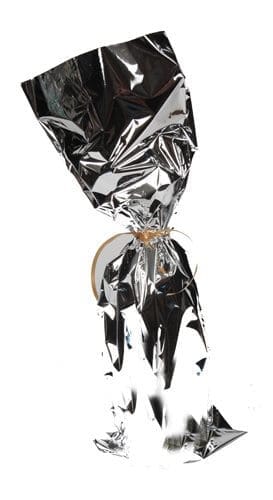 Poly Gift Bag - Silver (Magnum Wine Bottle)