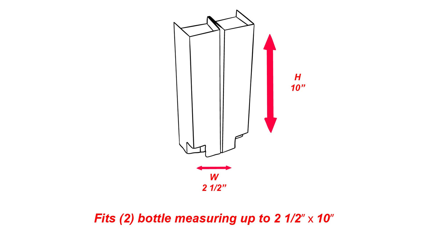 Two Bottle - 375ml / Beer Insert