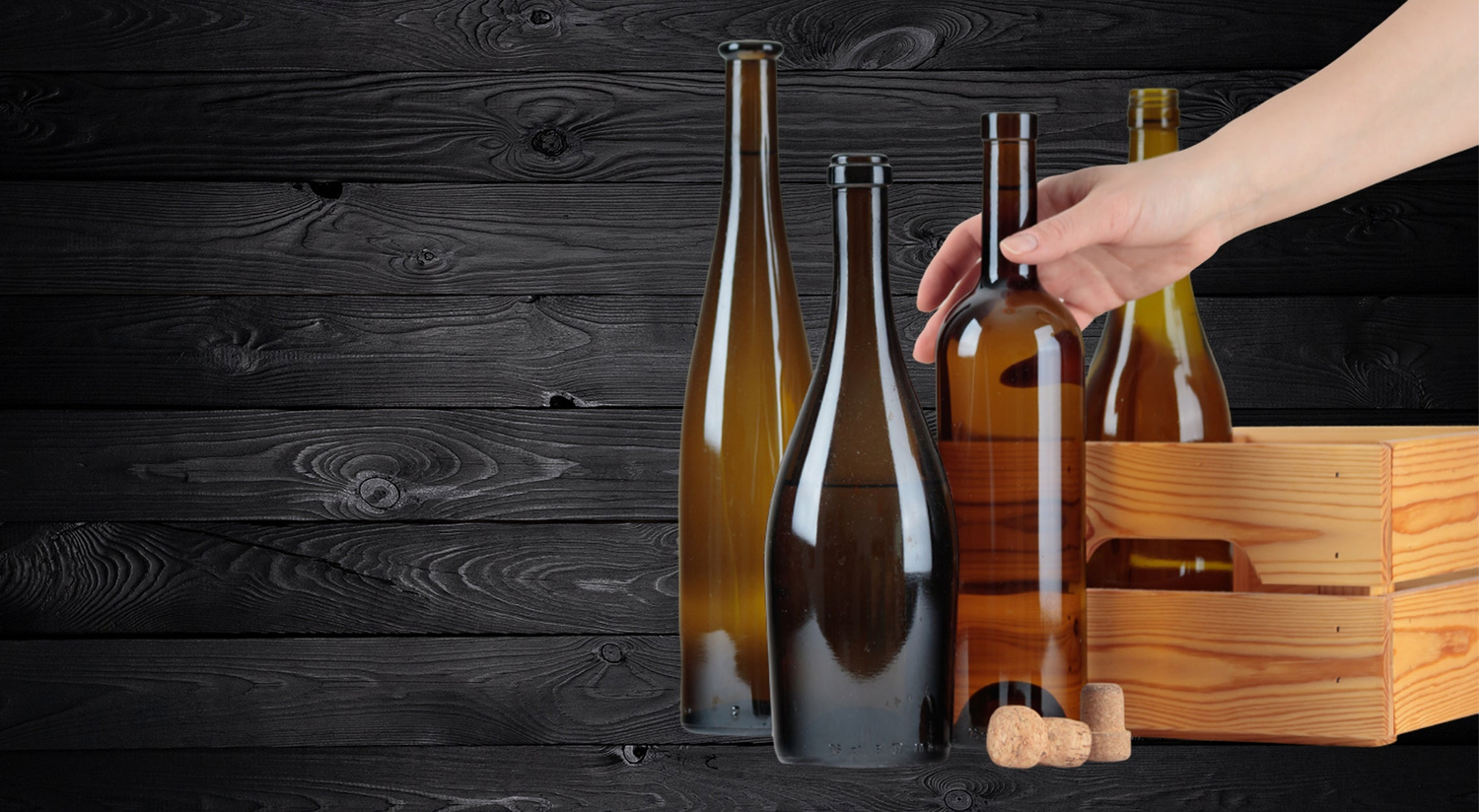 750 ML and Liter Bottle Shippers