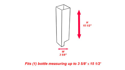 Bottle Insert For One 750ml  or 1 liter Bottle