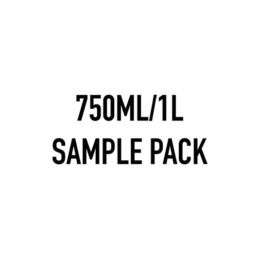 750ml/1L Sample Pack - 1,2 and 3 Bottle Shipping Sets