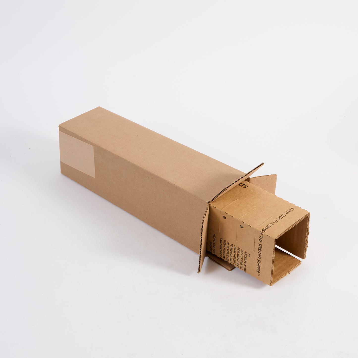 One Bottle Wine Shipper - SS1 - Insert and Box