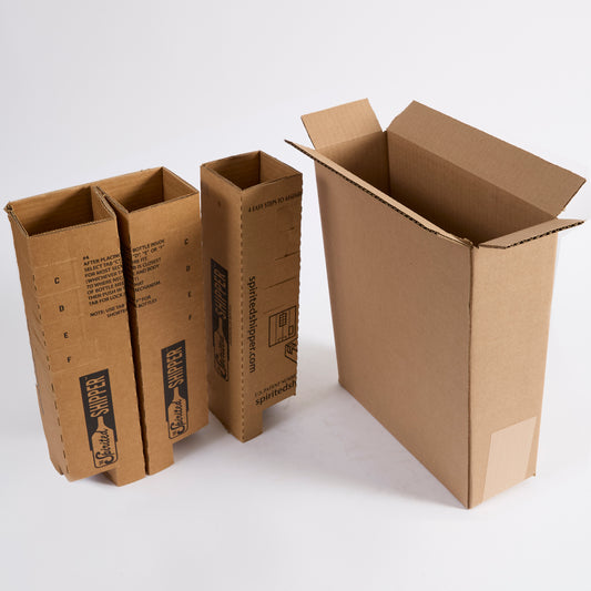 Three Bottle Wine Shipper – SS3 - Insert and Box