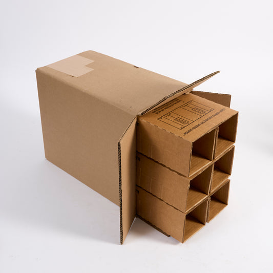 Six Bottle Wine Shipper – SS6 - Insert and Box