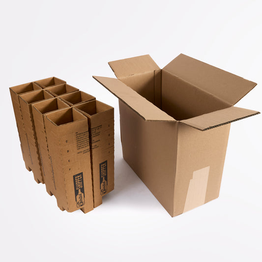 Eight Bottle Wine Shipper – SS8 - Insert and Box