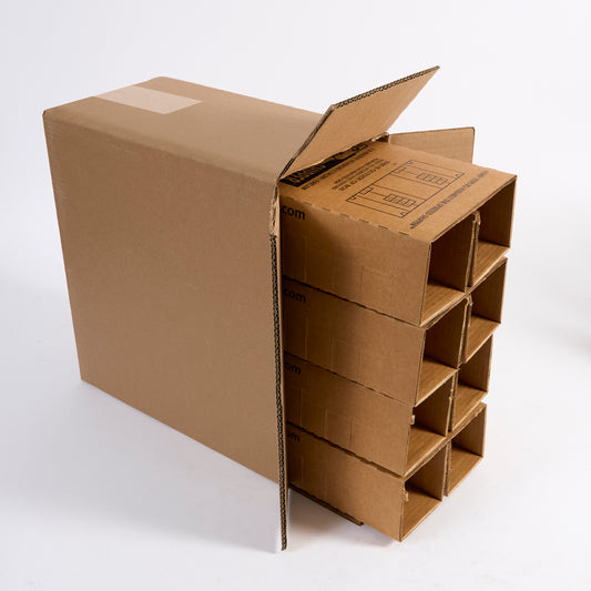 Eight Bottle Wine Shipper – SS8 - Insert and Box