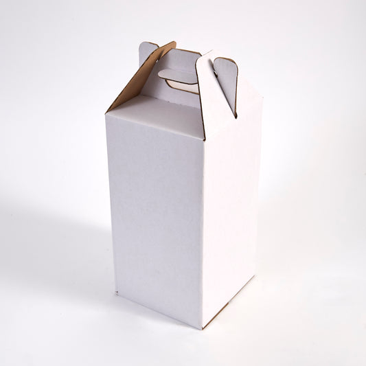 Four Bottle Wine Tote White