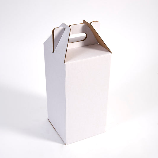 Four Bottle Wine Tote White