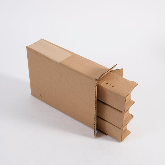 Three Bottle Shipper – 375ml / Beer – SSB3 - Insert and Box