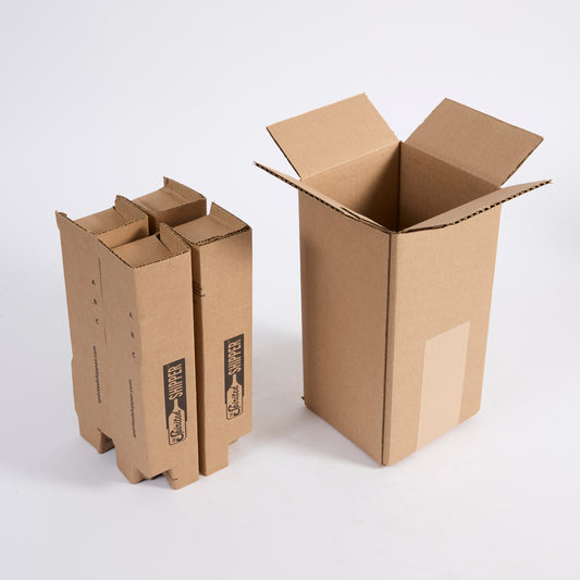 Four Bottle Shipper - 375ml / Beer – SSB4 - Insert and Box