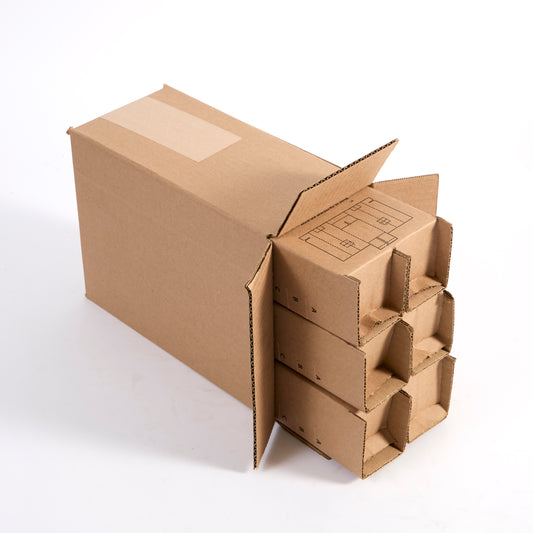 Six  Bottle Shipper - 375ml / Beer – SSB6 - Insert and Box