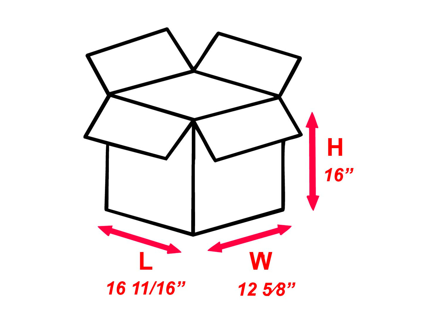 Shipping Box 16x12x16 Same Box as SS12