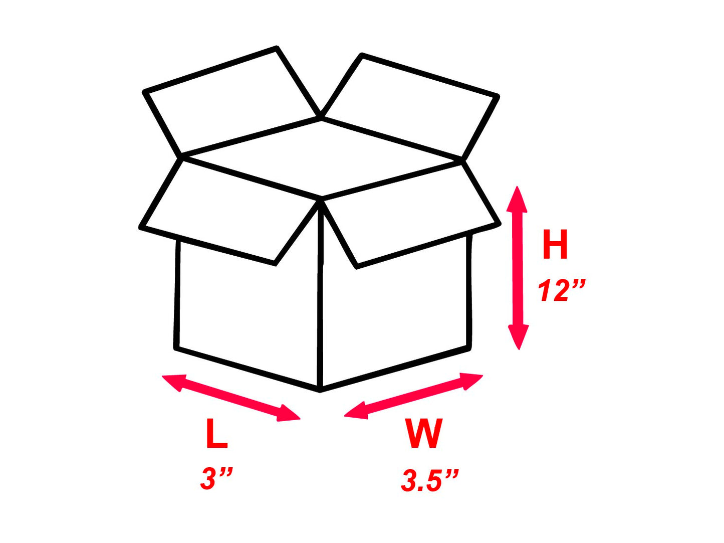 Shipping Box 12x3x3 Same Box as SSB1