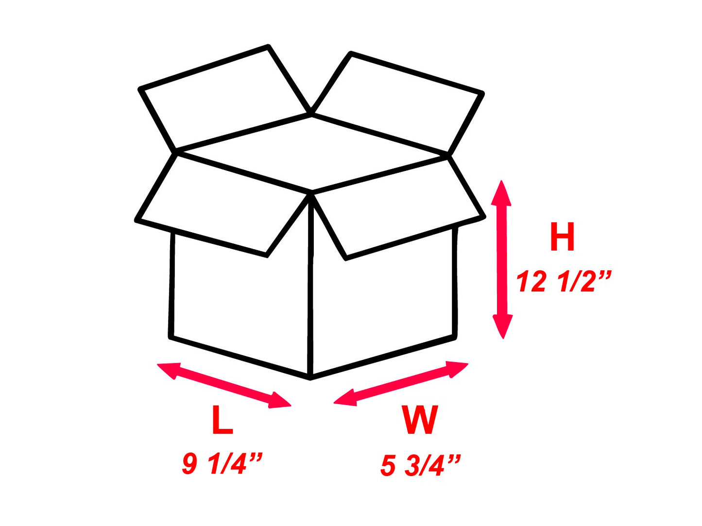 Shipping Box 9x5x12 Same Box as SSB6